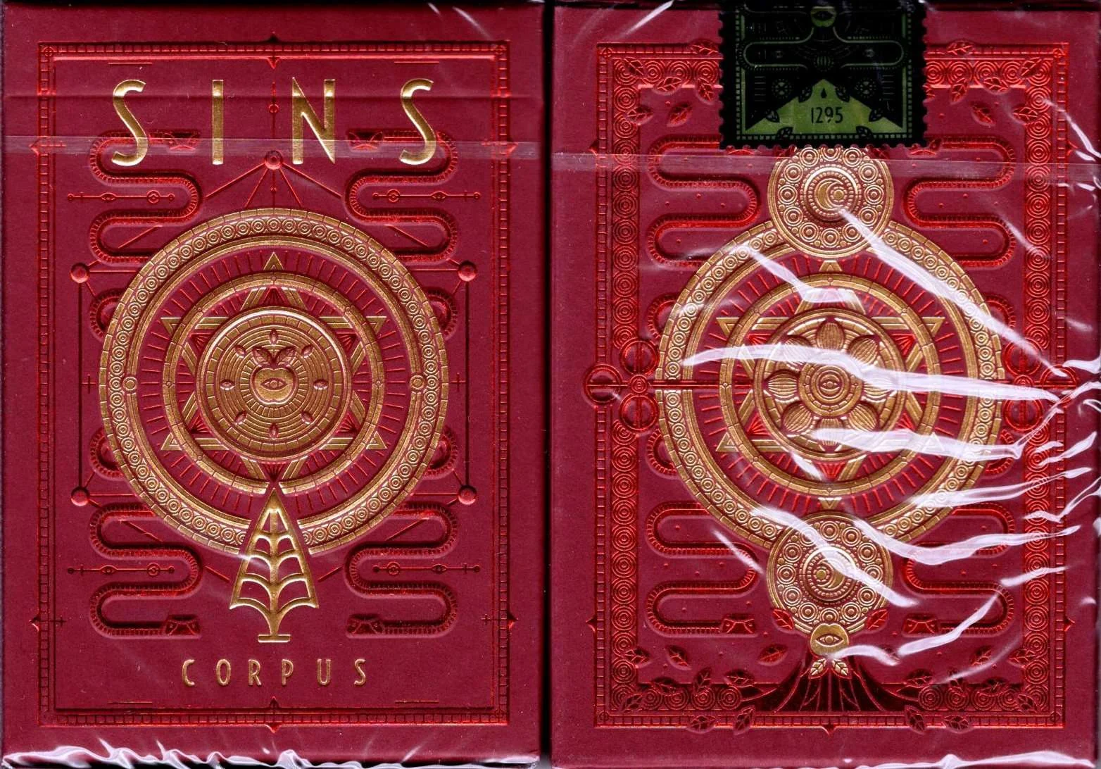 Sins Blood Corpus Playing Cards USPCC