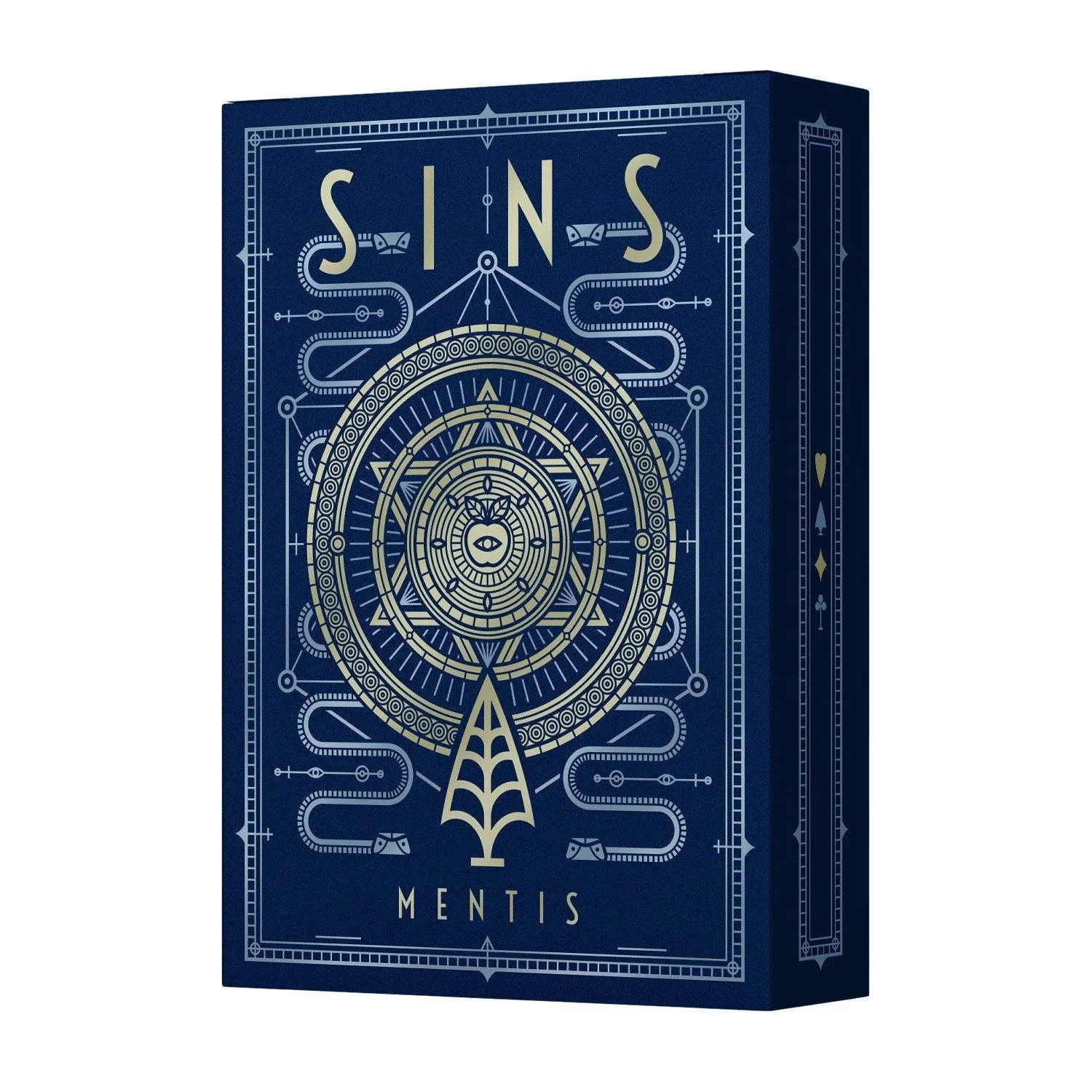 SINS Blue Mentis Playing Cards