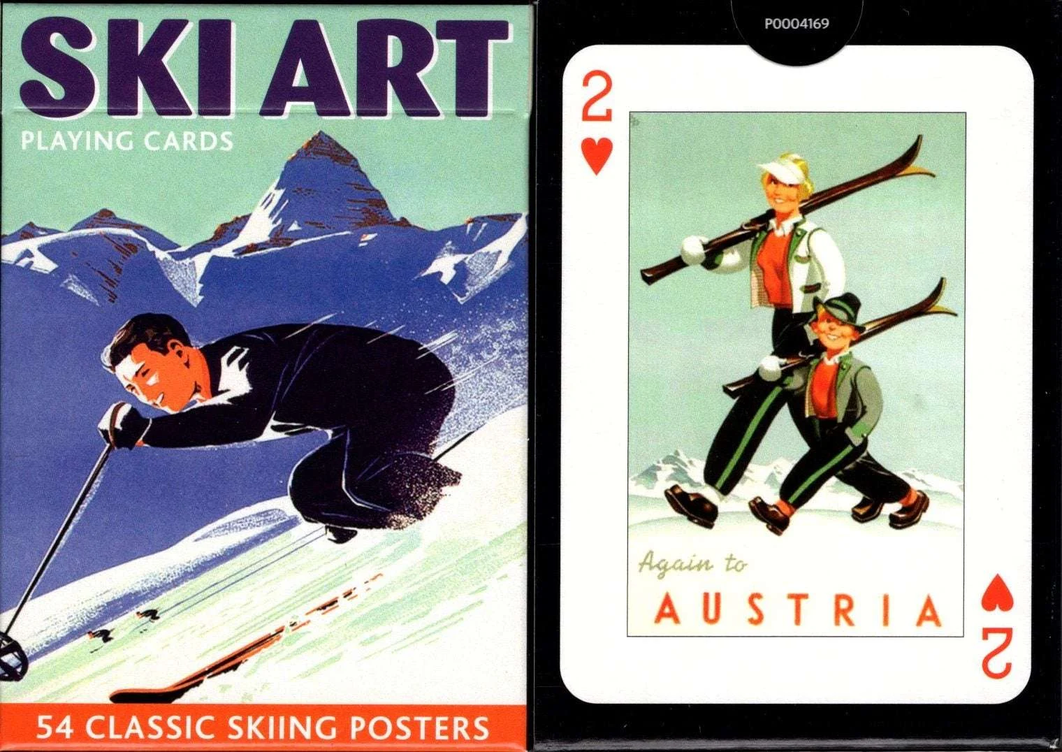 Ski Art Playing Cards Piatnik