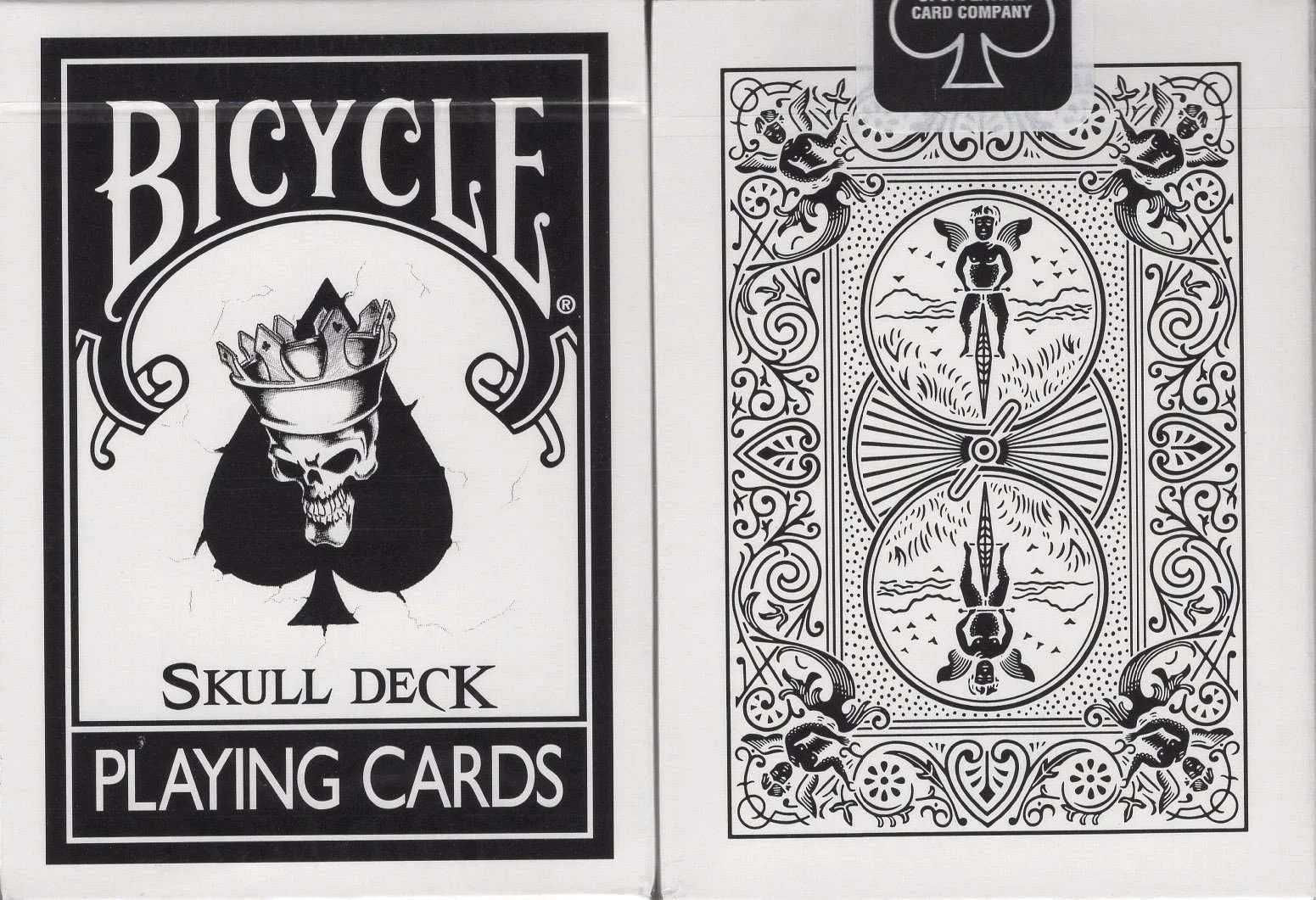 Skull Bicycle Playing Cards