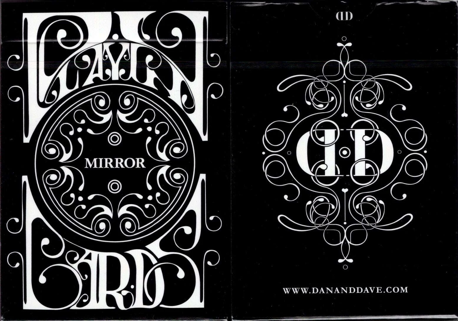 Smoke & Mirrors v8 Black Playing Cards USPCC
