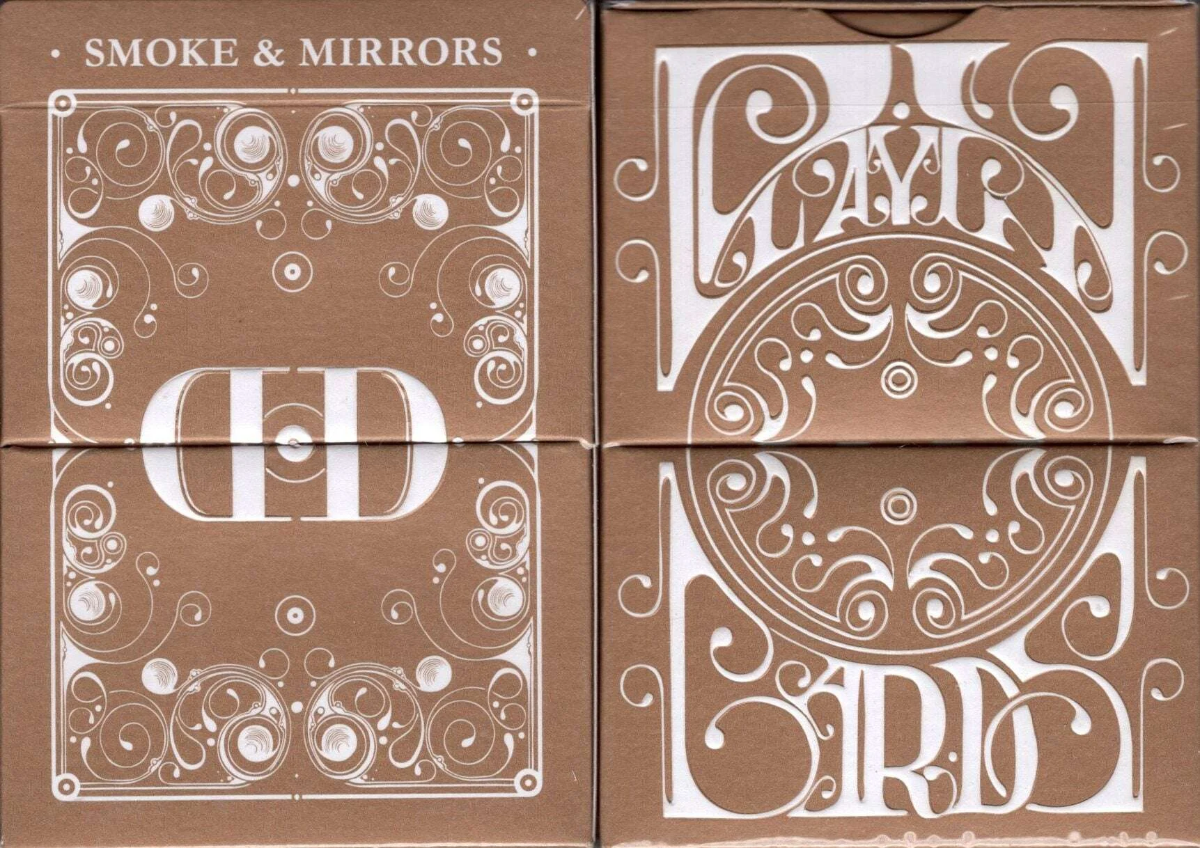 Smoke & Mirrors v8 Gold Deluxe Playing Cards USPCC