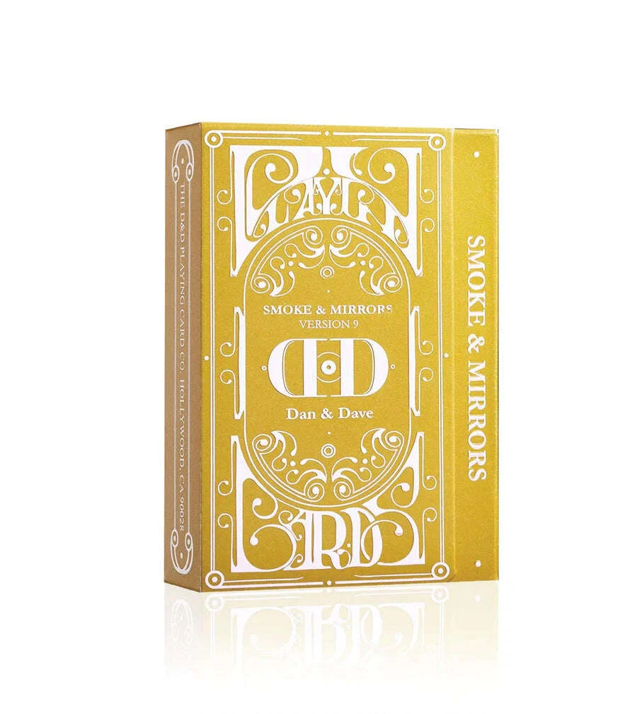 Smoke & Mirrors v9 Gold Deluxe Playing Cards USPCC