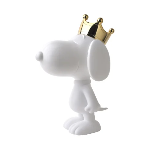 Snoopy Figurine with Crown 31cm Height