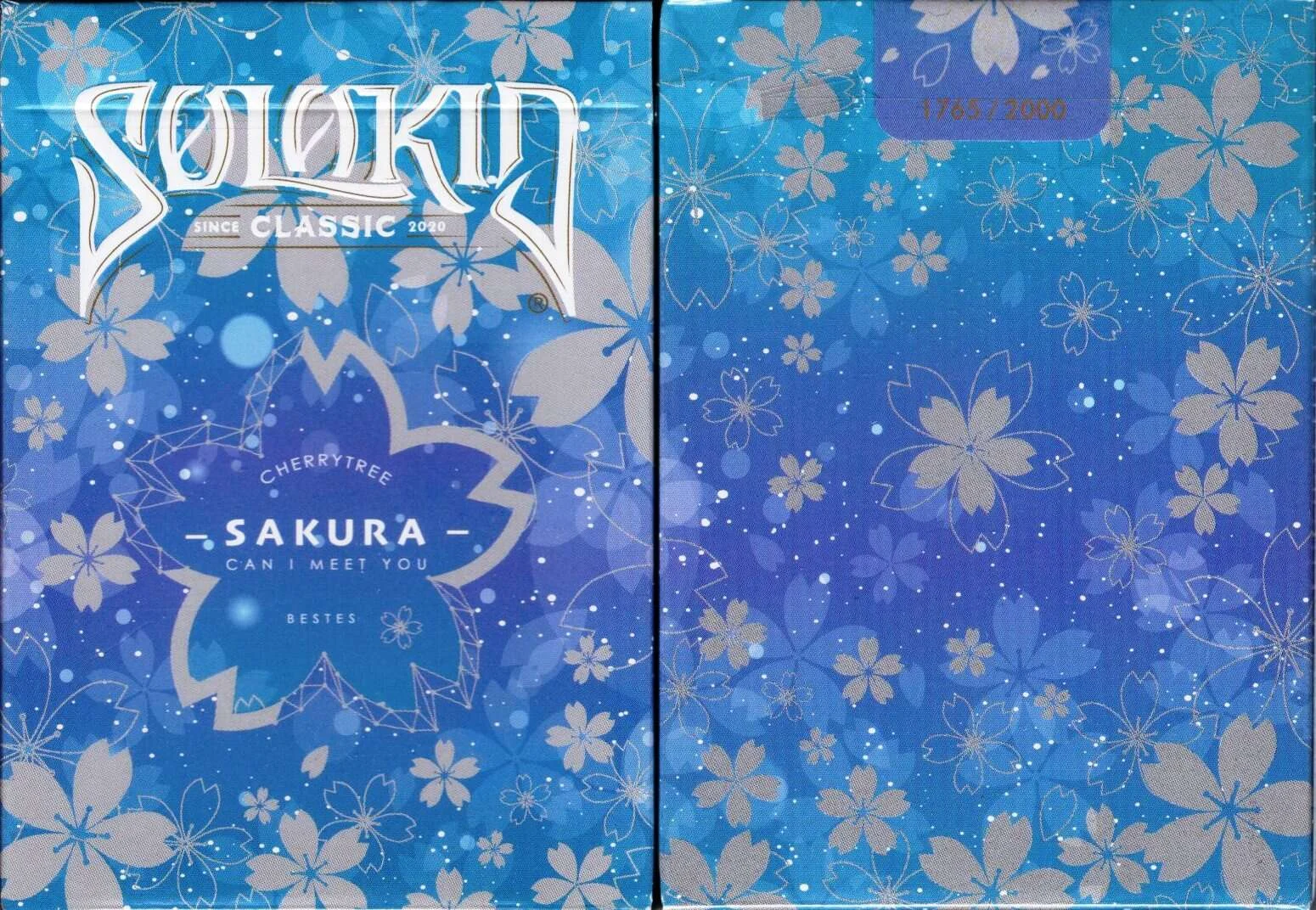 Solokid Cherry Tree Sakura Playing Cards