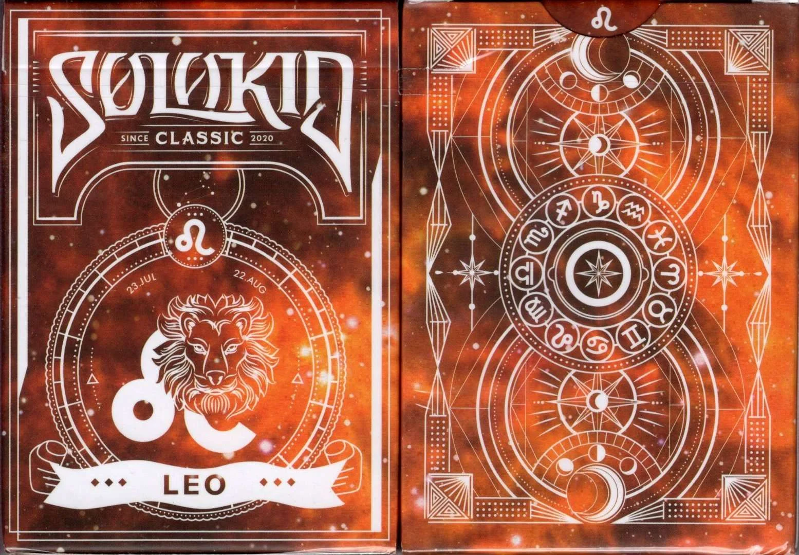 Solokid Constellation Series v2 Leo Playing Cards MPC