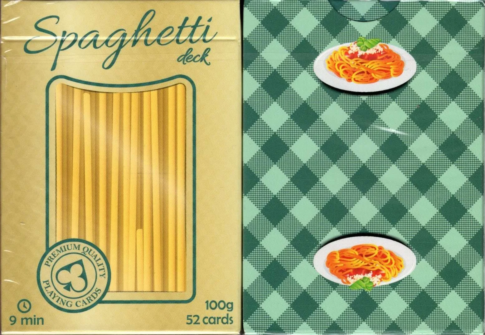 Spaghetti Playing Cards USPCC