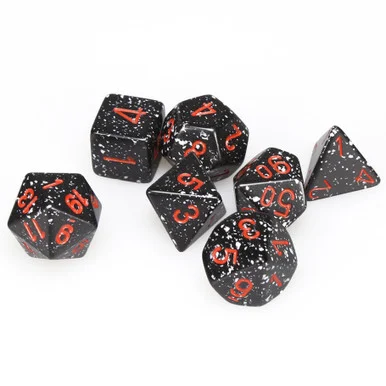 Speckled DnD Dice Set - Space