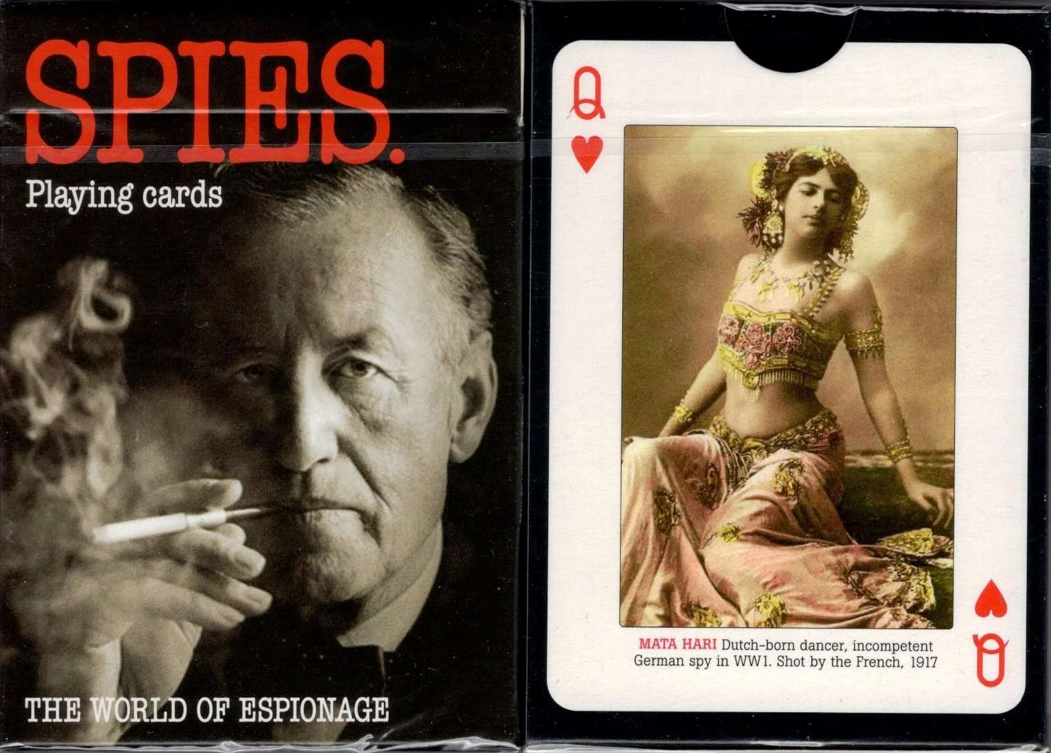 Spies World of Espionage Playing Cards Piatnik