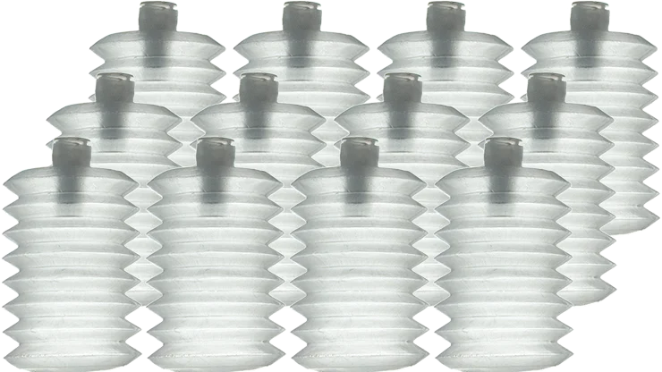 Squeaker Accordian Double-Voice - Medium (12 Pack) - Trick