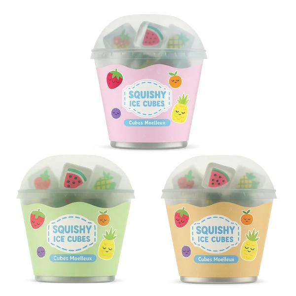 Squishy Ice Cubes 6pc Squishy Set - Assorted Styles