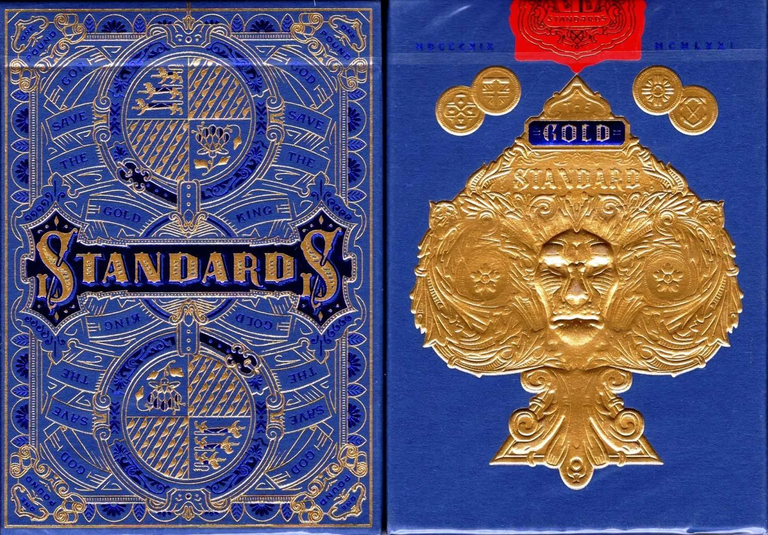 Standards Sapphire Playing Cards USPCC
