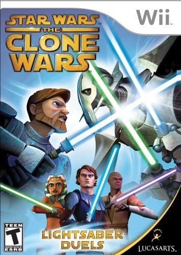 Star Wars Clone Wars Lightsaber Duels (WII)