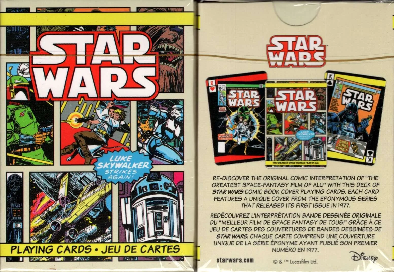 Star Wars Comics Playing Cards Aquarius