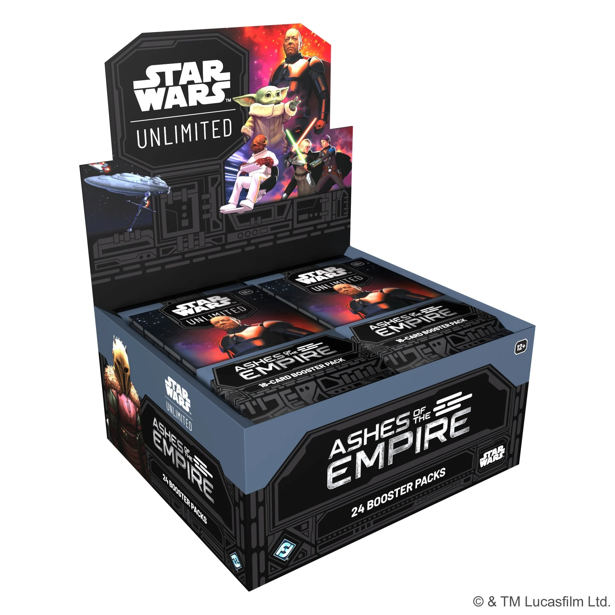 Star Wars Unlimited : Ashes of the Empire Booster Display