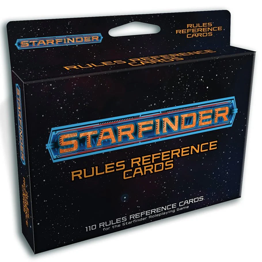 Starfinder RPG: Rules Reference Cards
