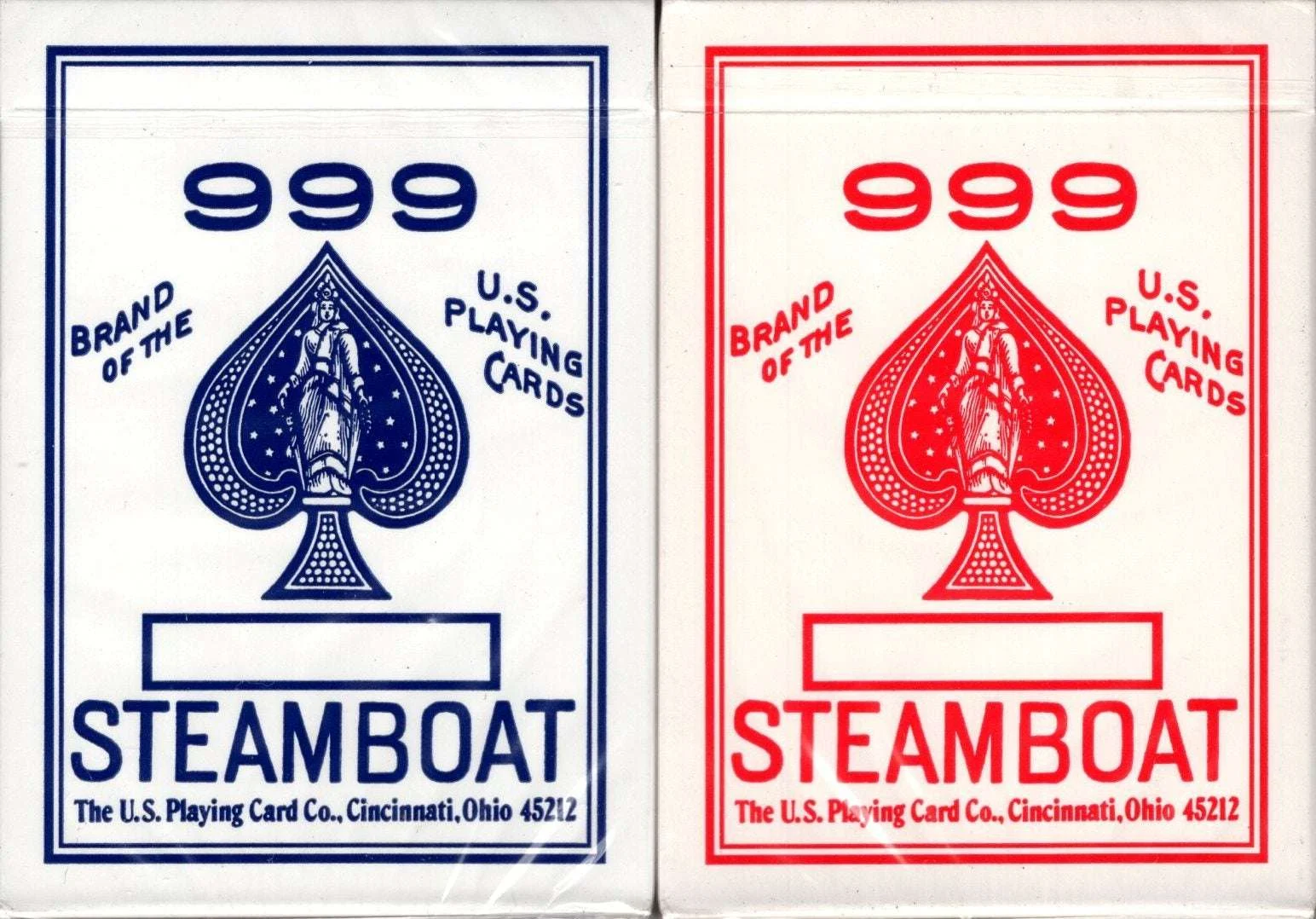 Steamboat Gilded 2 Deck Set USPCC