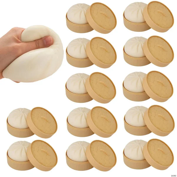 Steamed Bao Bun Squishy Stress Toy