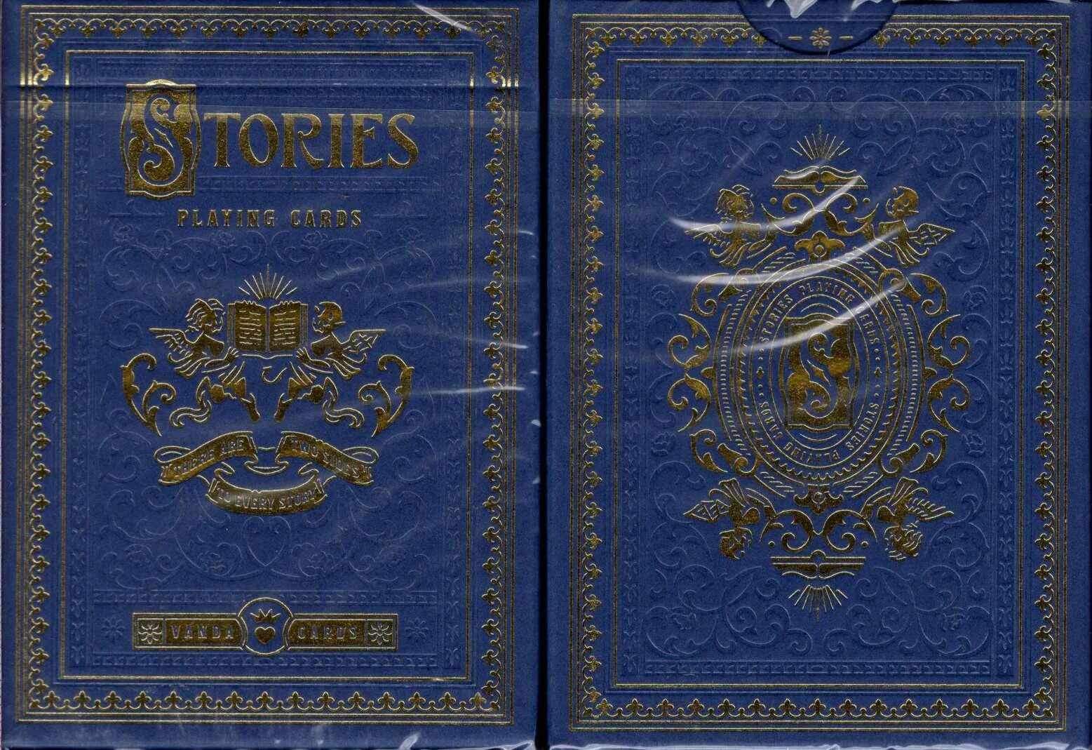Stories Vol 2 Blue Playing Cards USPCC