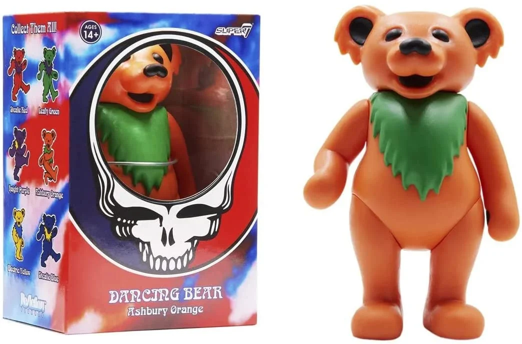 Super7 ReAction Figure - Dancing Bears Wave 2 - Ashbury Orange