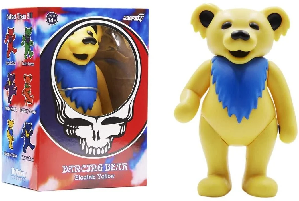 Super7 ReAction Figure - Dancing Bears Wave 2 - Electric Yellow