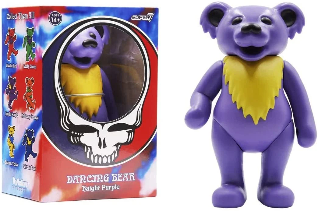 Super7 ReAction Figure - Dancing Bears Wave 2 - Haight Purple