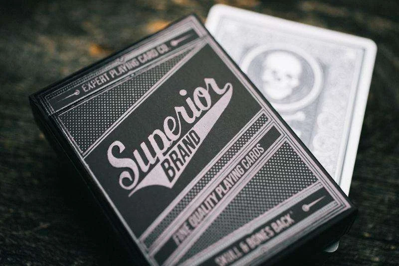 Superior Brand Skull & Bones Playing Cards Deck EPCC