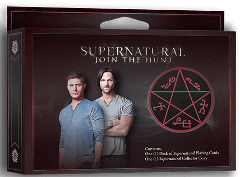 Supernatural Playing Cards and Devil’s Trap Coin
