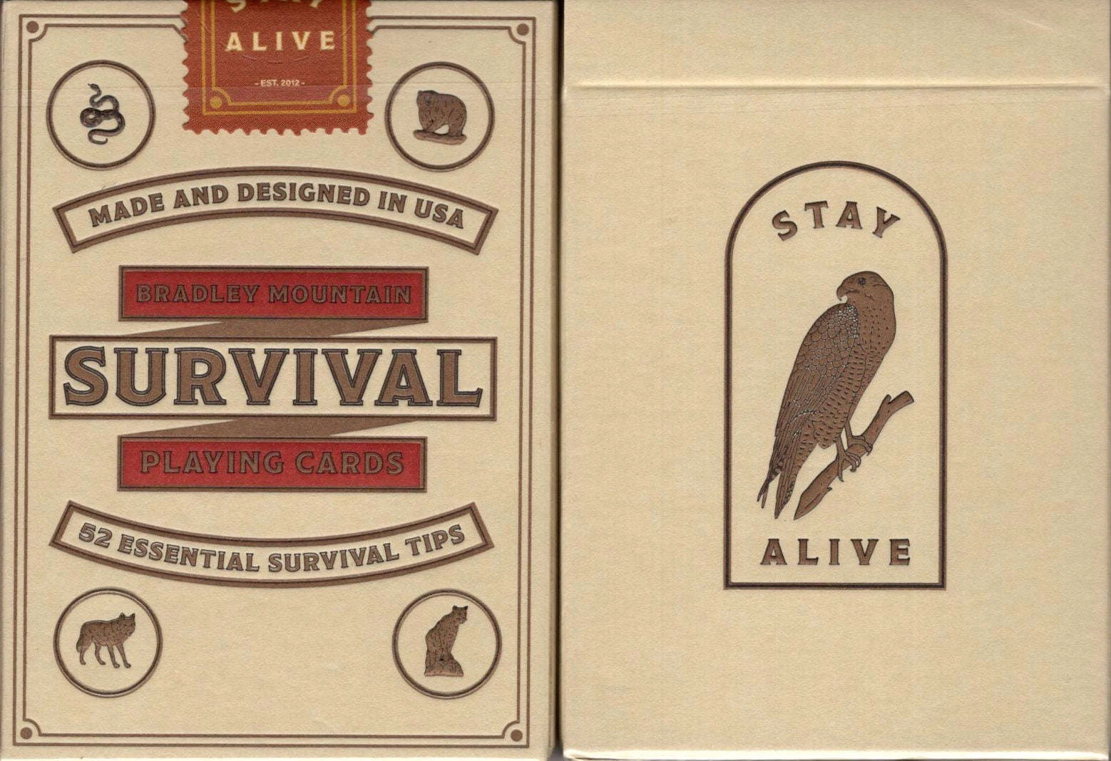 Survival Playing Cards USPCC