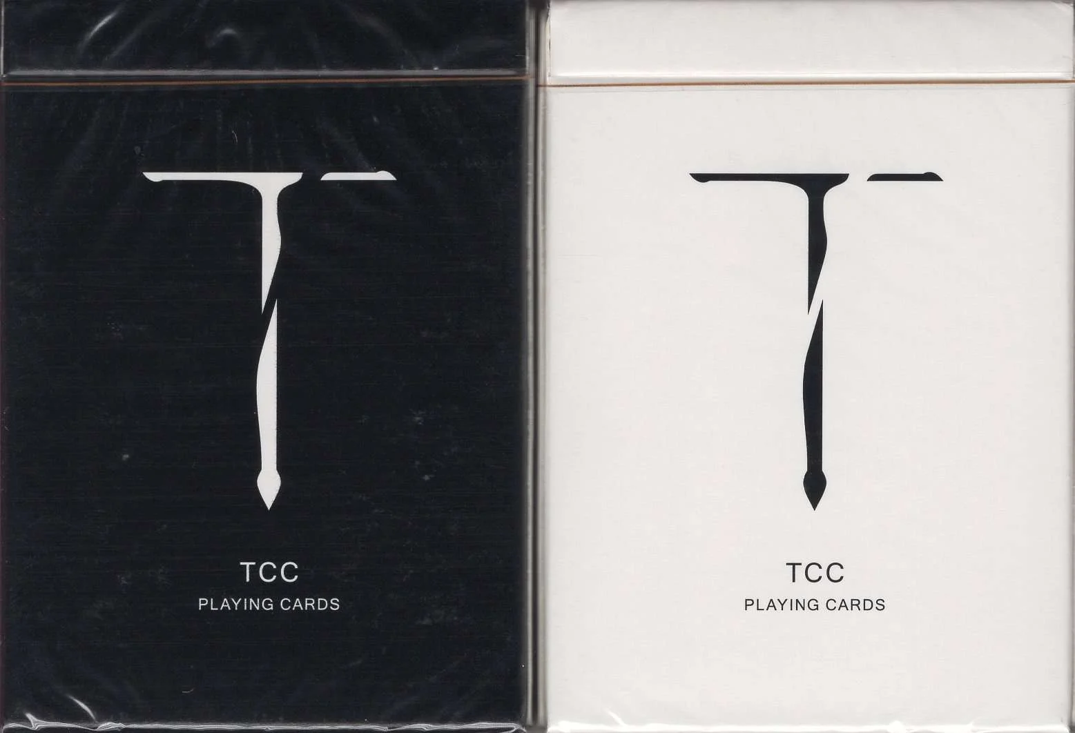 Sword T Playing Cards TCC - Black & White