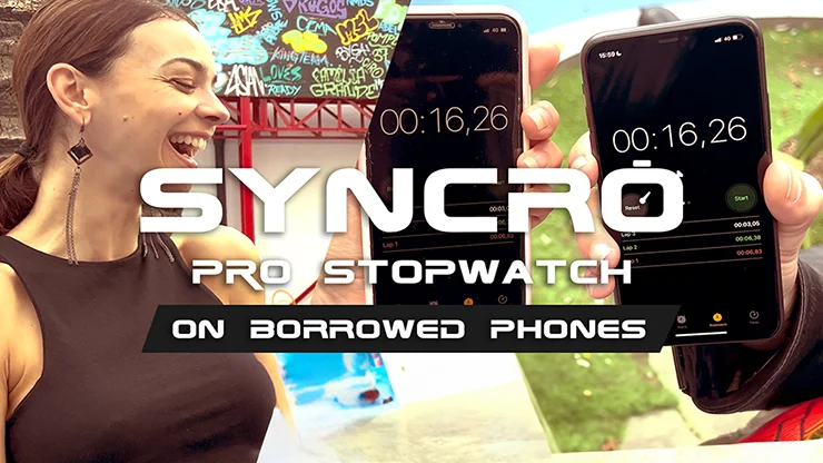 Syncro - Pro Stopwatch by Magic Pro Ideas- Trick