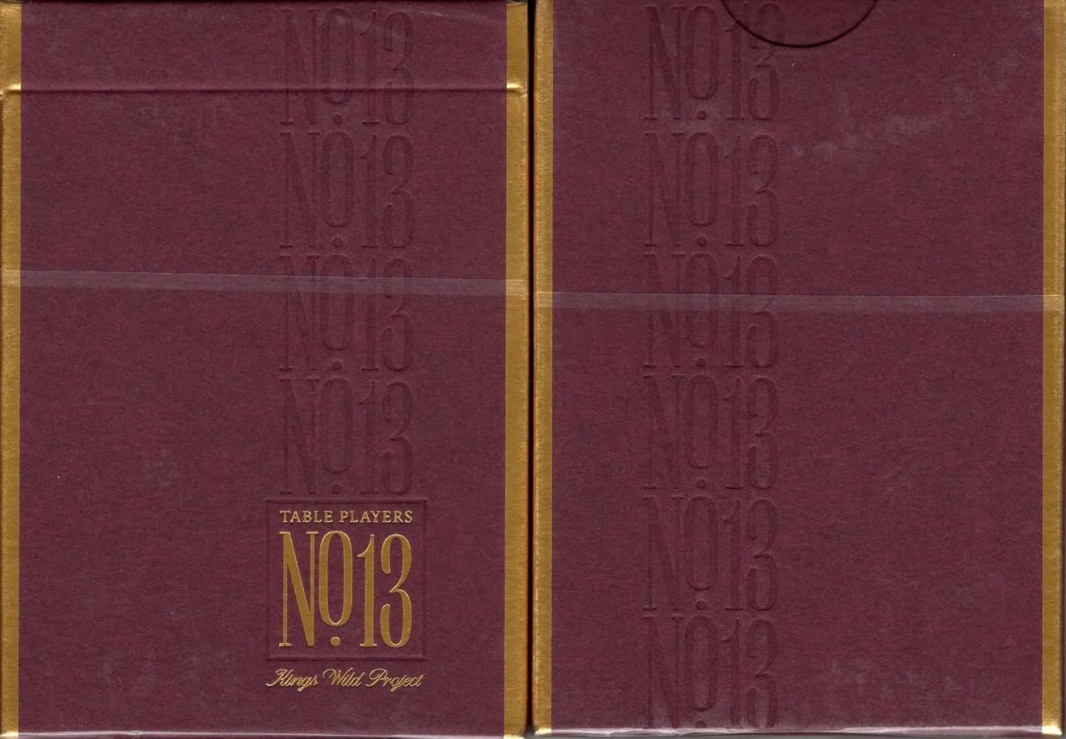 Table Players No. 13 Playing Cards by Kings Wild Project