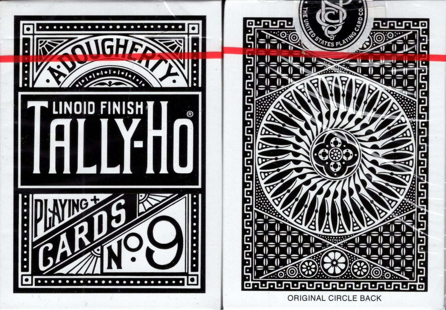 Tally-Ho Signature Black Playing Cards