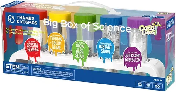 Thames & Kosmos Ooze Labs Big Box of Science - 5 STEM Experiments