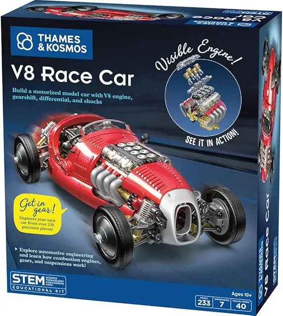 Thames & Kosmos V8 Race Car STEM Kit