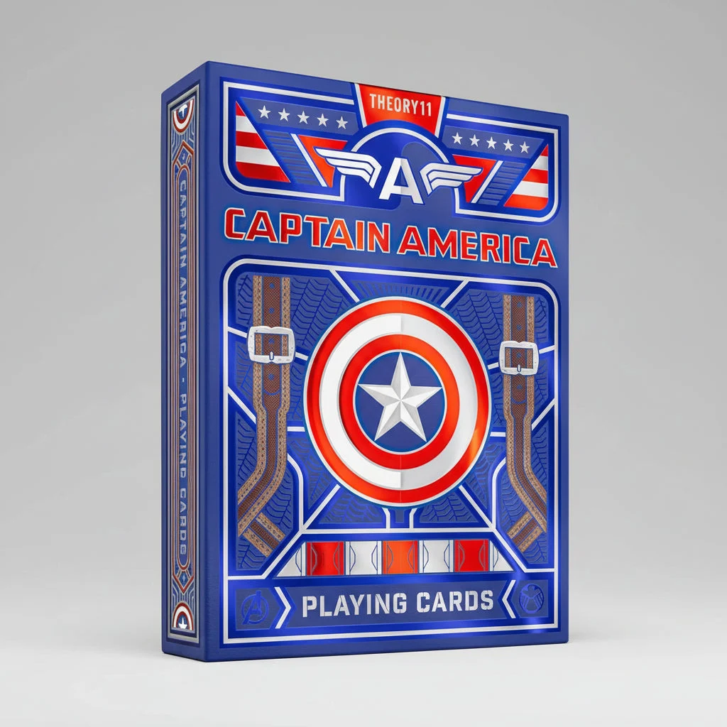 Theory11 Captain America Playing Cards