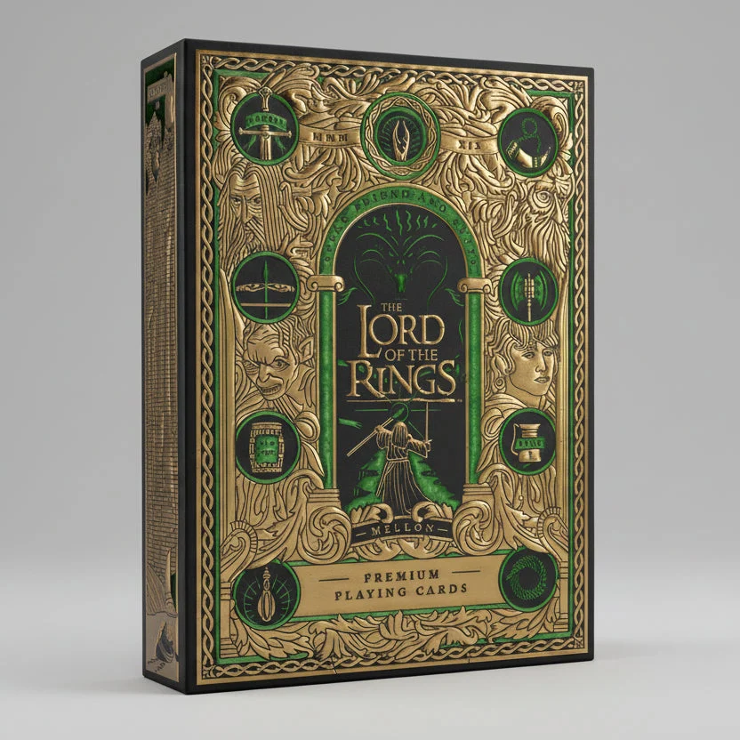 Theory11 The Lord of the Rings Playing Cards – Green Edition