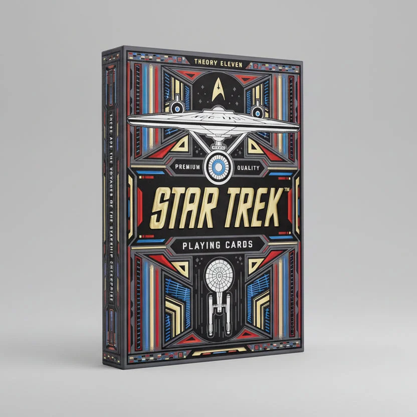 Theory11 Star Trek Dark Edition Playing Cards – Premium Galaxy Deck