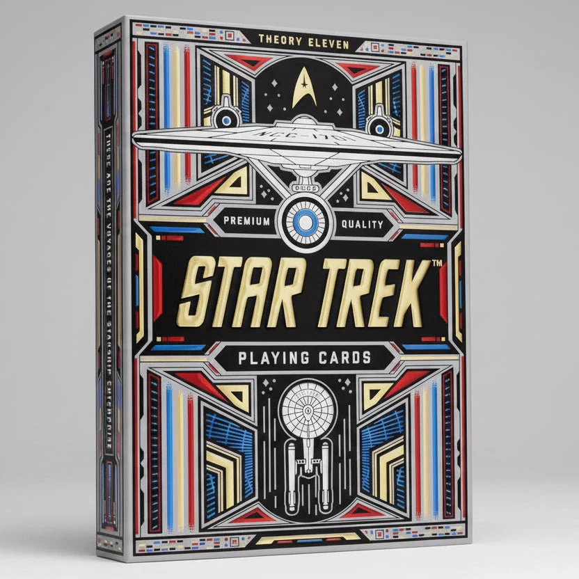 Theory11 Star Trek Light Edition Playing Cards – Premium Galaxy Deck