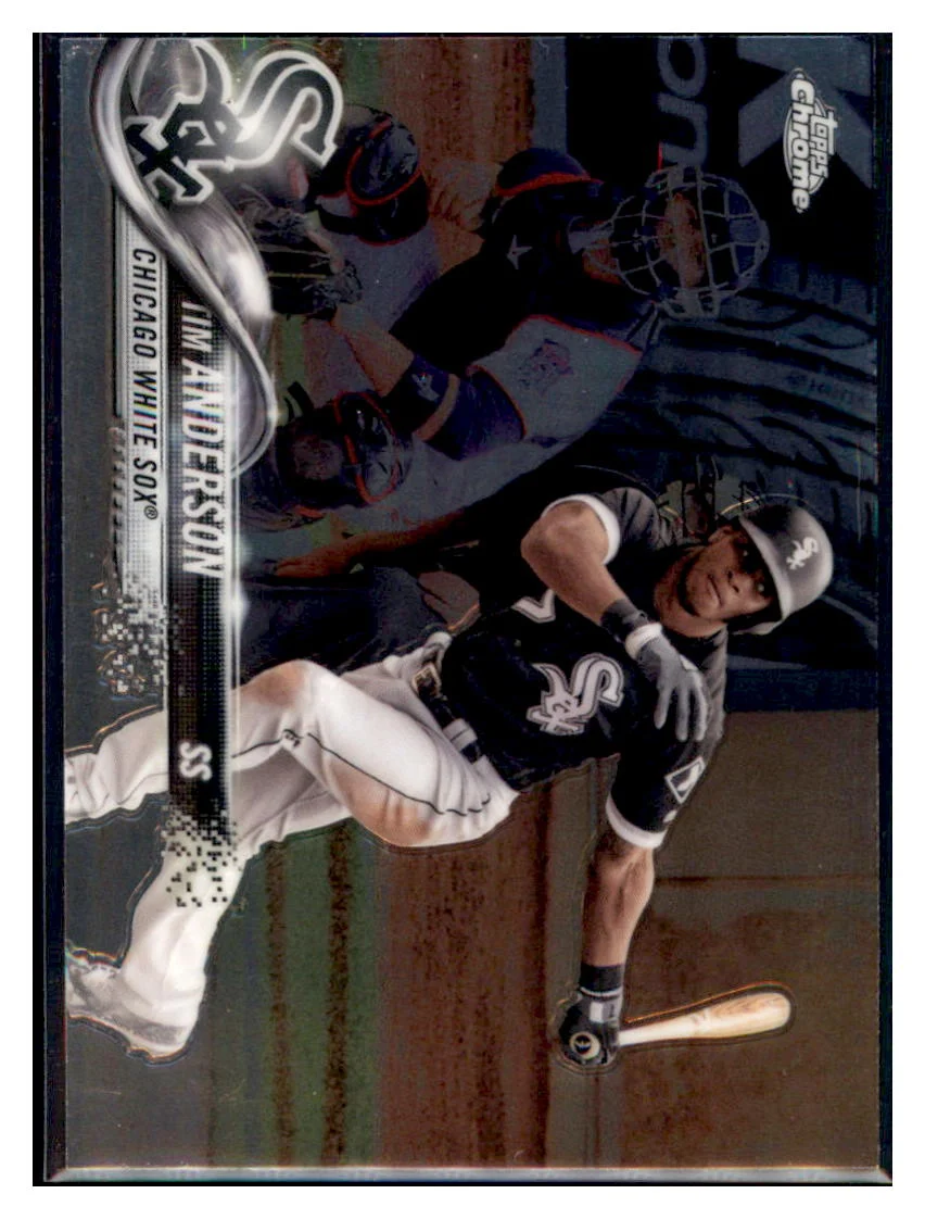 Tim Anderson 2018 Topps Chrome Chicago White Sox #44 Baseball Card M32P3