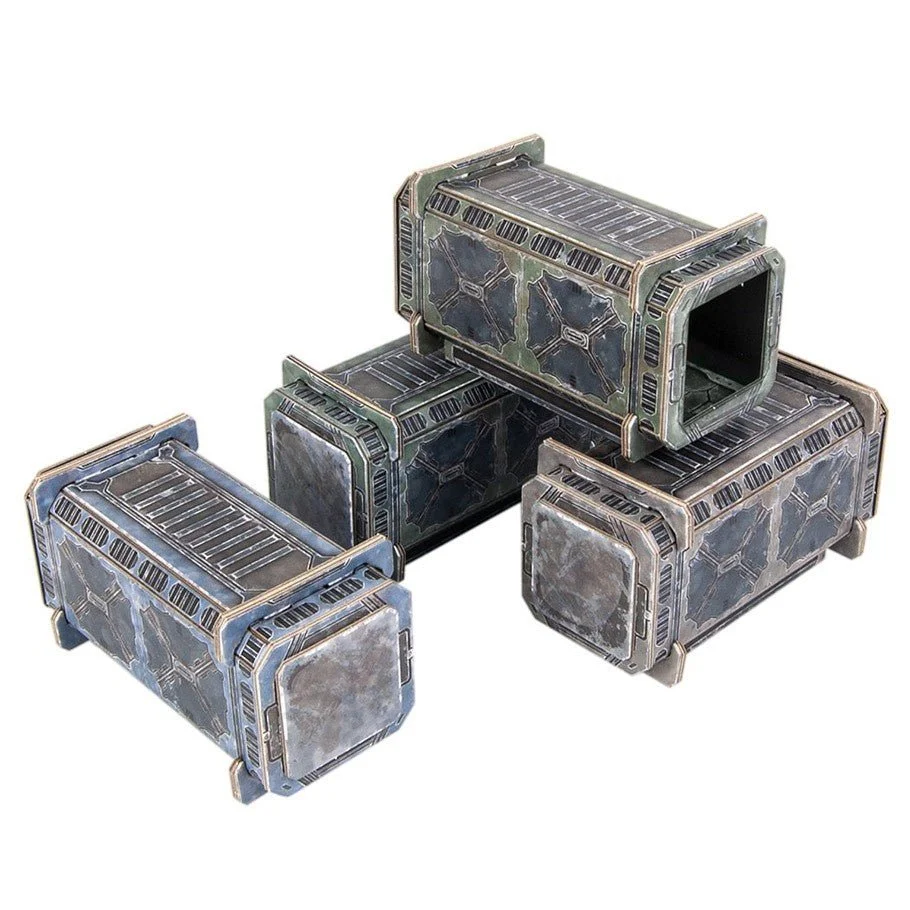 TinkerTurf Sci-Fi: Containers - Neutral