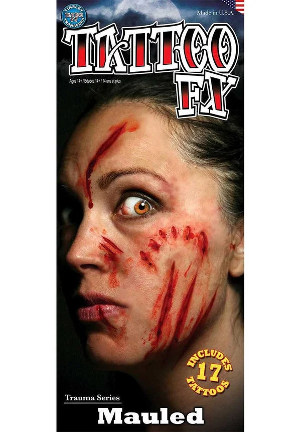 Tinsley Mauled Trauma Tattoo