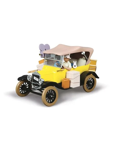 The Tintin Congo Yellow Ford 1/12 Resin Figurine