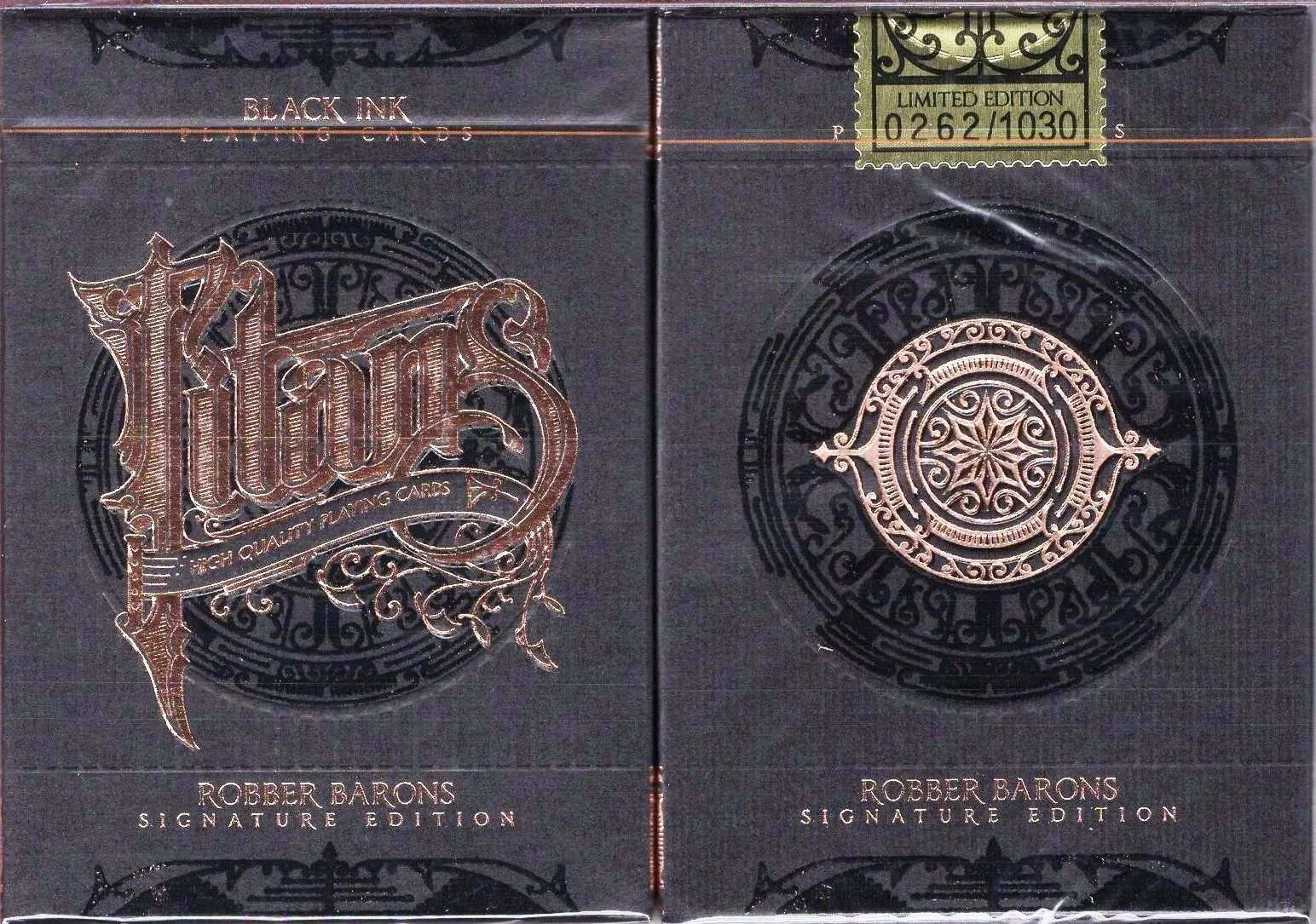 Titans Robber Barons Signature Playing Cards LPCC
