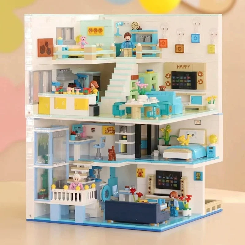 Transform Playtime with House, Cottage and Fantasy Building Block Sets