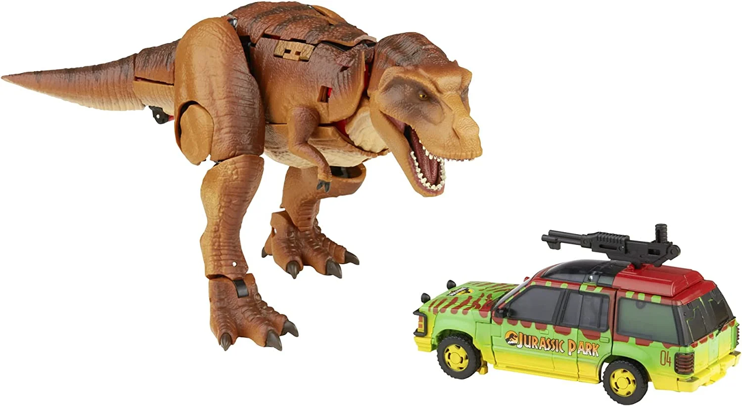 Transformers Generations Collaborative - Jurassic Park Mash-Up: Tyrannocon Rex & Autobot JP93