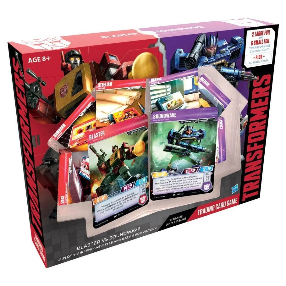 Transformers TCG: Blaster Vs Soundwave Deck