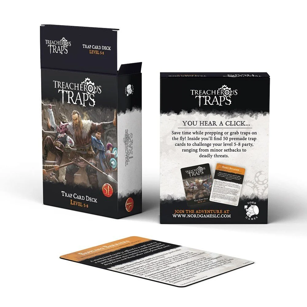 Treacherous Trap Deck: Level 5-8
