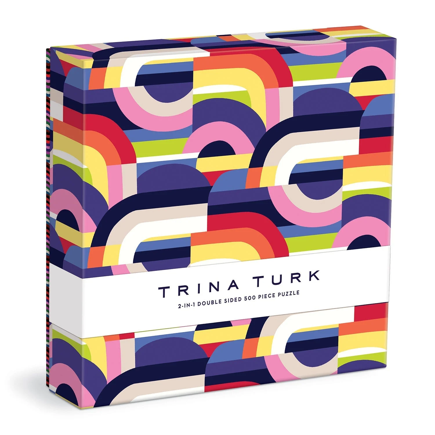 Trina Turk 500 Piece Double Sided Puzzle with Shaped Pieces