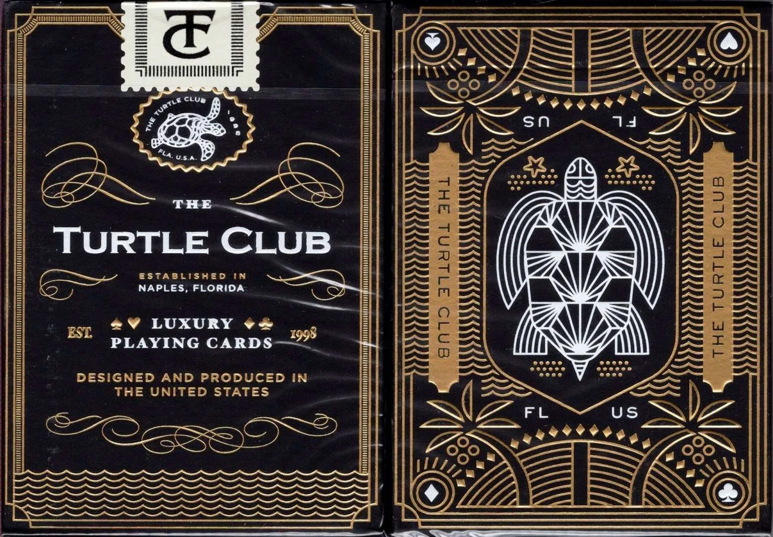 Turtle Club Luxury Playing Cards USPCC